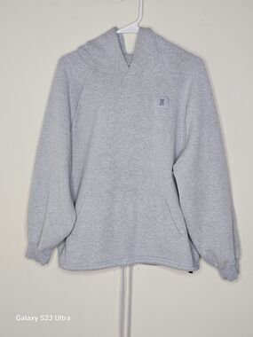 Savage X Fenty Women's Light Gray Crewneck Hoodie M